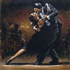 Fabian Perez Famous Paintings - Study for Tango V